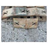 ?(3) John Deere Front Weights, LOCATION: Edinburg