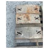 ?(3) John Deere Front Weights, LOCATION: Edinburg