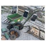 ?Bolens walk behind tractor w/ attachments,