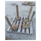 (4) John Deere Starting Brackets,