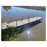 Boat Dock, 30" wide, 23