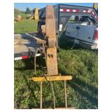 Danuser Post Driver, 3pt., hydraulic,Location: Ra