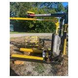 Ag Wrap, Round Bale Wrapper, Hydraulic, 3pt. or Sk