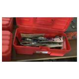 Craftsman utility box with assorted spark plugs