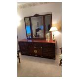 Bernhardt Furniture Dresser with mirror 70" W x