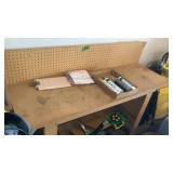 Bench contents not included