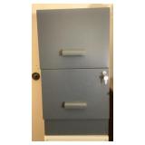 File cabinet, 2 drawer with key
