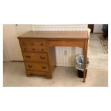 Desk (no center drawer) 43.5w 17.5d