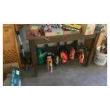 Work bench contents not included bring help to