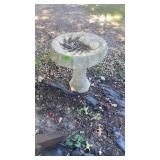 Concrete Bird Bath BUYER IS RESONSIBLE TO HAVE