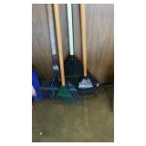 4 leaf/mulch rakes