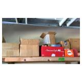 Contents of this shelf only, cassette tapes,