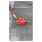 One gallon gas can