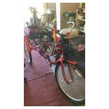 Schwinn 3-wheel bike with baskets front and rear,