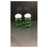 Green Depression Salt And Pepper Shaker