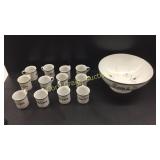Punch Bowl 12 Cups