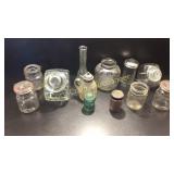 Assorted Glass Jars