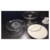 Cake Plates, Lamp Shade