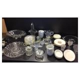 Assorted Glass Ware, American Fostoria, Candle