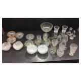 Assorted Clear Glass