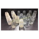 Assorted Glass Jars