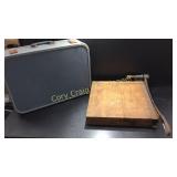 Old Paper Cutter, Old Luggage