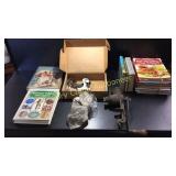 Cook Books, Food Grinder, Old Books
