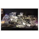 Assorted Silver Plate Flat Ware