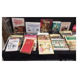 Large Box Of Cook Books