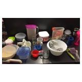 Box Full Of Kitchen Items