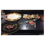 Bar Items, 2 Serving Platters