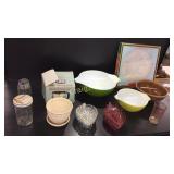 Pyrex, Clear Glass, Planters Peanut Butter Jar