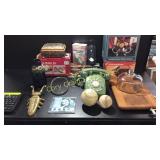 Egg Alarm, Silverplate Lotus Center Piece with