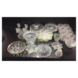 Assorted Clear Glass