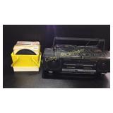 Books, 45 Records, Emerson Radio AM FM CD Tape