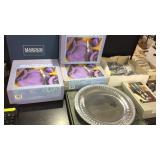 Pfaltzgraff Dinner Sets, Wine Glasses, Silver