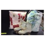 2 Quilts, Throw Blanket, Roller Skates