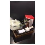 Easy Chopper, Thermos Coffee Butler, Wood Boxes,
