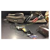 Saw Clock, Tool Bag With Electric Drill, Electric