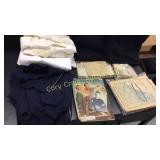 Military Cloths, and Post Cards, Etc