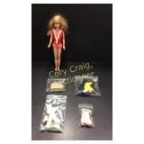 1964 Barbie Skipper Swim Suit With Extra Cloths