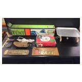 Junior Dome Tent, Car Window Tray, Apple Parer