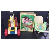 Fisher-Price Horse, Cabbage Patch Kid  Doll Table