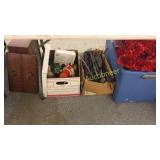 Tub Of Misc 2 Boxes Of Misc, Speaker