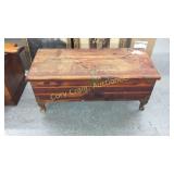 Vintage Cedar Trunk