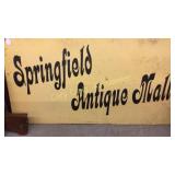 SPRINGFIELD Antique Mall Sign 93" W 4