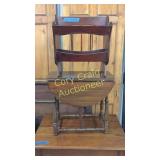 Magazine Rack and Drop Leaf Table