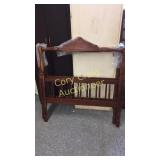 Antique Twin Size Bed With Mattress
