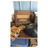 Tool Belt, Welding Helmet, Military Water Cans,