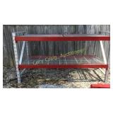 Heavy Duty 2 Shelf Pallet Racking 40" D x 9